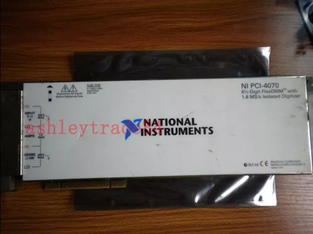 1PCS National Instruments PCI-4070 6½-Digit PCI DMM Card Used Tested