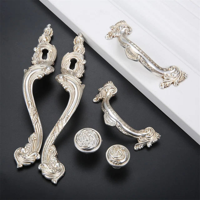 1/2pcs Furniture Handle Cupboard Cabinet Door Knob Drawer Closet Wardrobe Pull