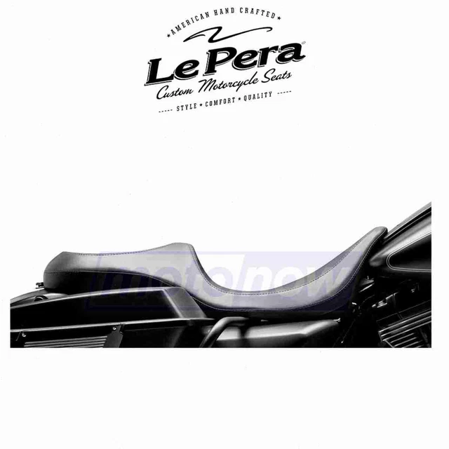 Le Pera One-Piece Villain Seat for 2008-2013 Harley Davidson FLHTC Electra zc