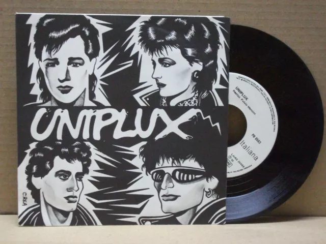 Uniplux - Chi Siamo Noi? - 45 Giri - Nm/Nm "Rare Promotional"