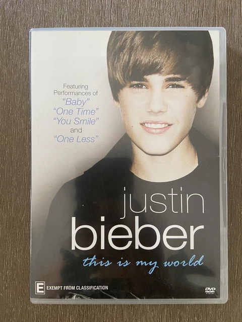 JUSTIN BIEBER - This Is My World (DVD, 2010) £4.02 - PicClick UK