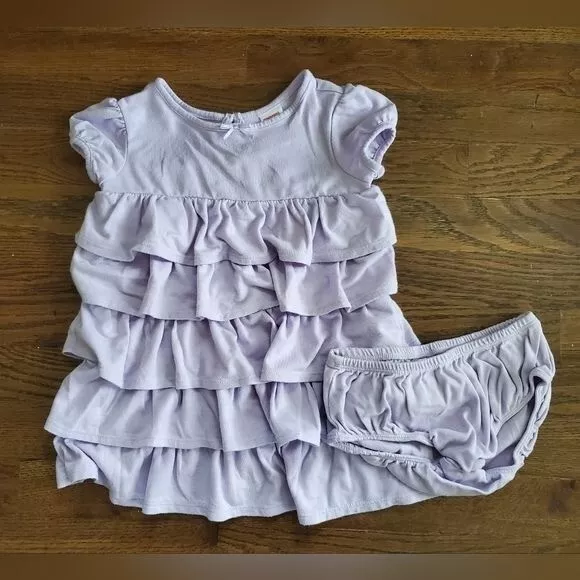 GYMBOREE Girls 2T light purple tiered dress