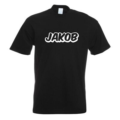 Jakob nome giovani T-Shirt Motivo Stampato funshirt Design Print