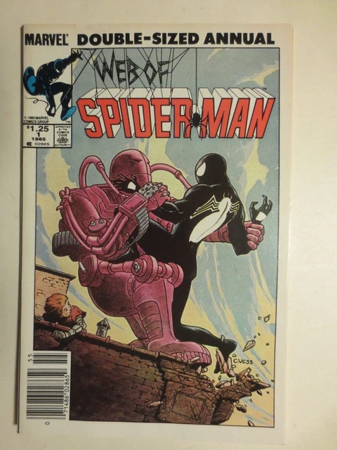 Web Of Spider-Man  Vol 1 #1 Double -Sized Annual 1985