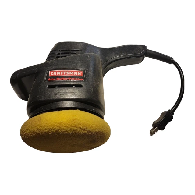 CRAFTSMAN 6INCH BUFFER Polisher Waxer Random Orbital Motion Single