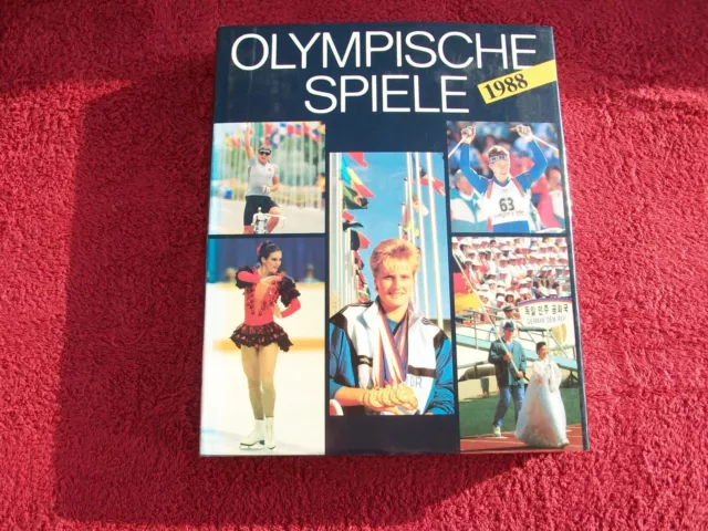 Olympiabuch, Gesamtausgabe Sommer und Winter, 1988, Herausgeber Verlag der DDR