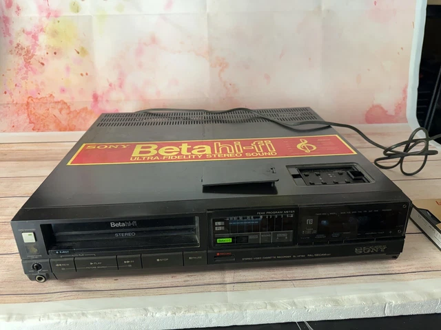 SONY SL-HF150 BETAMAX Recorder +FB Alles Funktionsfähig Inklusive 2 X ...