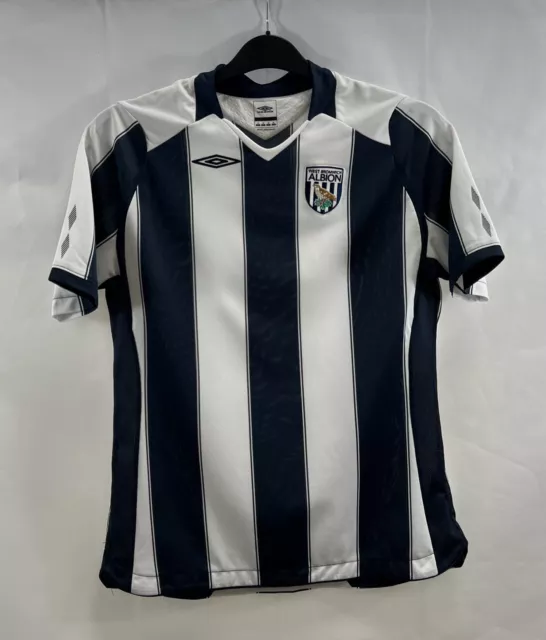 West Bromwich Albion Home Football Shirt 2008/09 Womens Size 14 Umbro E635