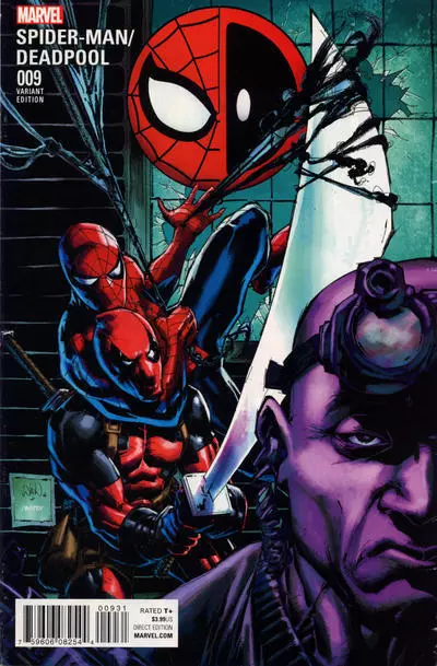 Spider-Man Deadpool (2016) #   9 Cover C (9.0-VFNM) 1:15 Variant 2016