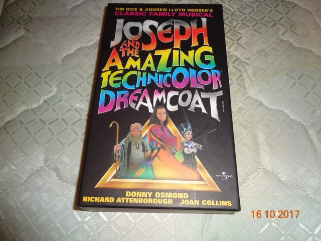 JOSEPH AND THE Amazing Technicolor Dreamcoat Donny Osmond Joan Collins joseph-and-the-amazing-technicolor-dreamcoat-donny-osmond-joan-collins