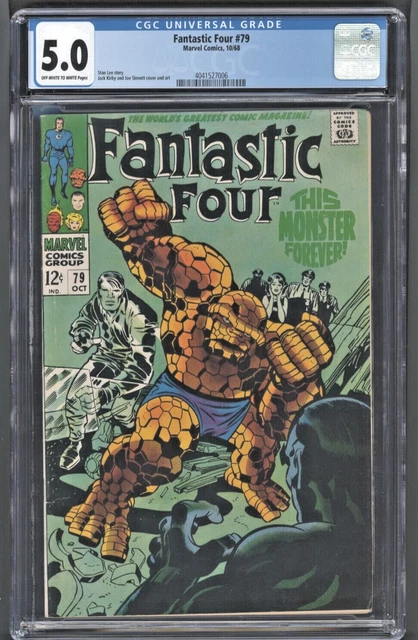 Fantastic Four #79 (Marvel Comics) CGC 5.0 *Android Man Appearance