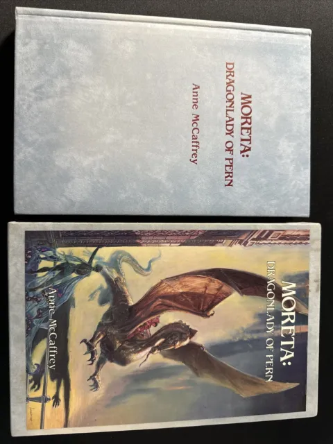 Moreta: Dragonlady of Pern Deluxe Edition Signed by Anne McCaffrey W/ Slipcase