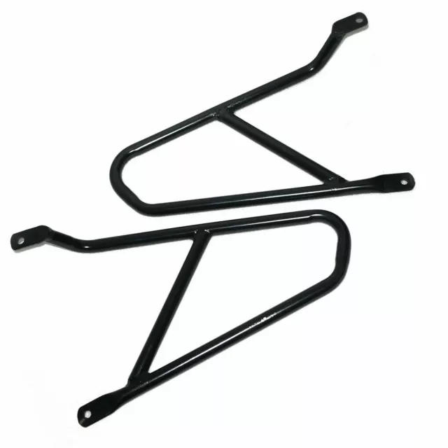 Panier Montage Rails Supports Noir Pour Royal Enfield Interceptor 650cc