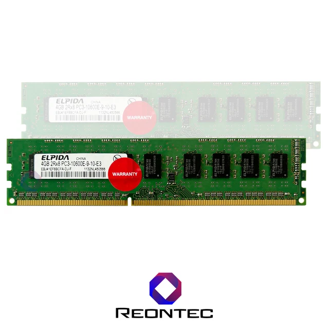 8 Go Elpida 2x 4 Go 2Rx8 PC3-10600 DDR3 1333 MHz Mémoire RAM SODIMM Ordinateur