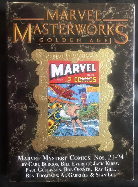 Marvel Masterworks Marvel Golden Age Hc Vol 6 Dm Variant Cover #166