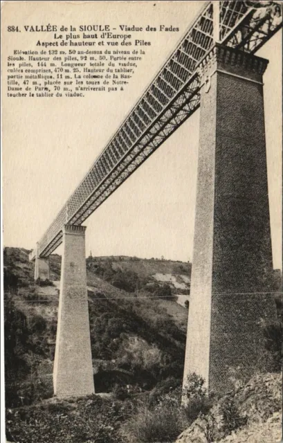 CPA Vallee de la Sioule - Viaduct des Fades (1200919)