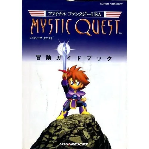 JAPAN Final Fantasy Mystic Quest Bouken Guide Book