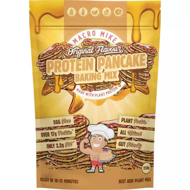 MACRO MIKE Almond Protein Pancake Mix 300g