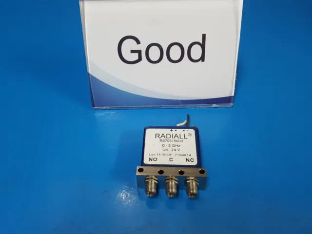 Radiall_R570315000: RF COAXIAL SWITCH 3GHz / 24V (15)