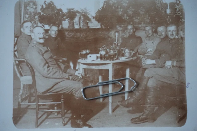 c#142 Foto-AK: Offiziere wohl Infanterie-Regiment Nr. 67 Kompanie-Führer beschri