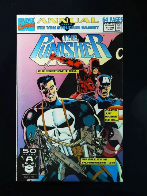 Punisher Annual #4  Marvel Comics 1991 Nm-