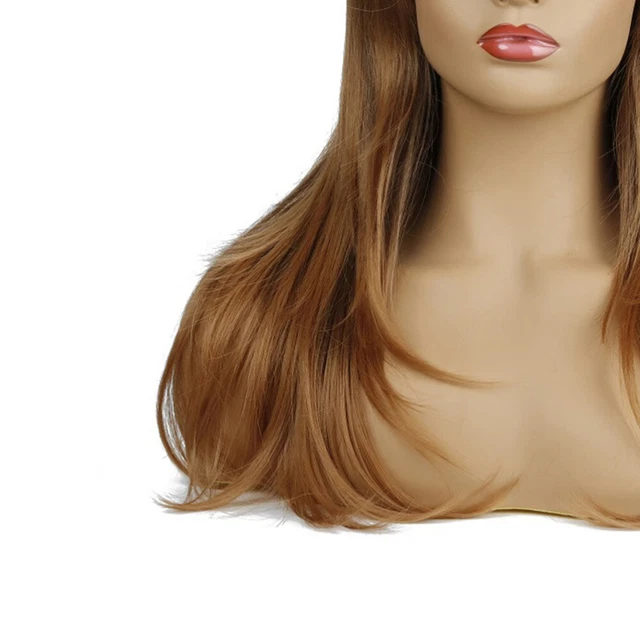 Brown Wig Bangs Replacement Fake Wig Straight Wig Bangs Blonde Wig Bangs 3