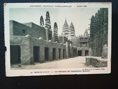 CPA 75 PARIS - Exposition Coloniale Internationale - Palais de L'A.O.F