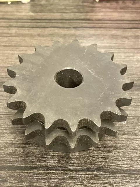 MARTIN D40B17H- DOUBLE ROW SPROCKET- 1.5" (38mm) BORE