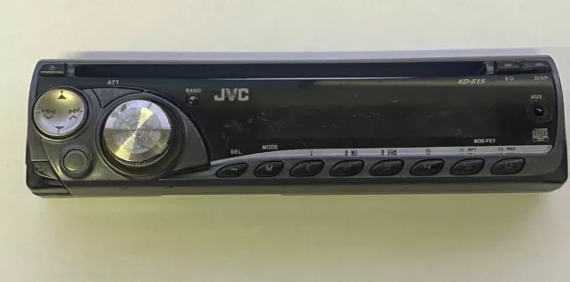Jvc car on sale stereo faceplate replacement