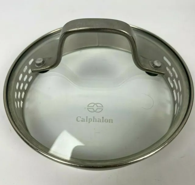 Calphalon Sauce Pot Pan Glass Replacement Lid Stainless 6" 0511816