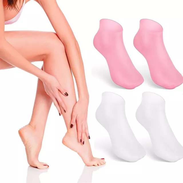 Silicone Skin Care Socks Remove Dead Skin Long Protectors Socks  Girls