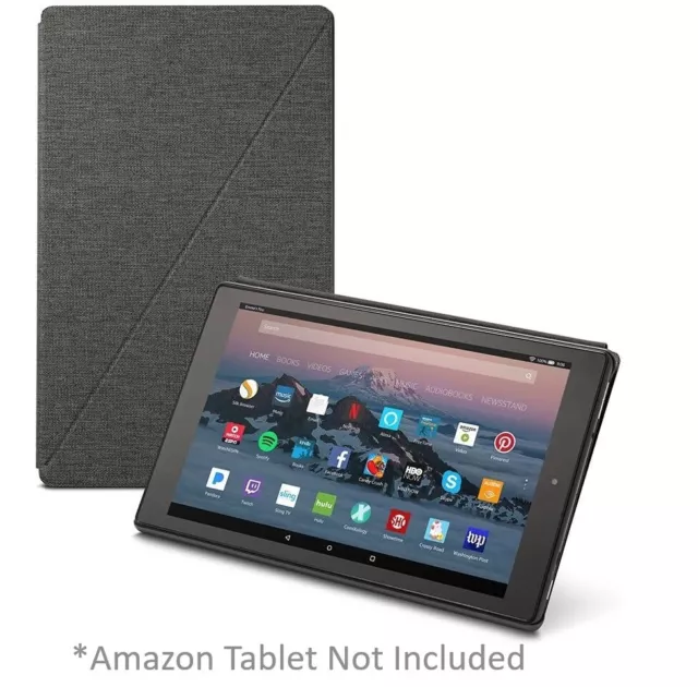 Amazon Fire HD 10 Tablet Case (7th Generation, 2017 Release) - Charcoal Black™