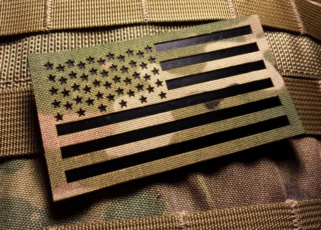 Infrared Blackout IR US Flag Patch