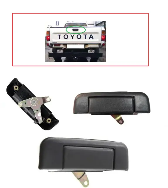 Maniglia Portello Posteriore Per Toyota Hilux Rn85 89-97 Maniglione Porta Sponda