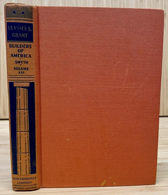 Old ULYSSES S GRANT Book Civil War Union General President Life Indian Commissio