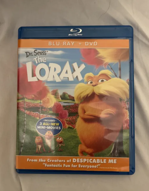 DR. SEUSS' THE Lorax Combo Pack (Two Discs: Blu-ray + DVD) $4.99 - PicClick