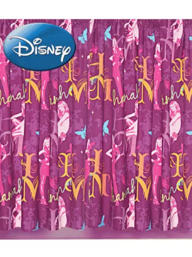 Disney Hannah Montana Tapices Set 2 St. Acabado-Cortinas L 138CM X B 168 CM