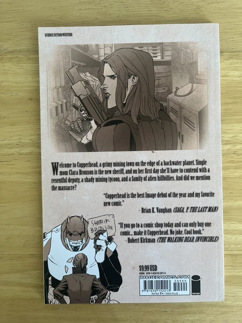 Copperhead Vol. 1 Softcover TPB Image Comics UNREAD! 2