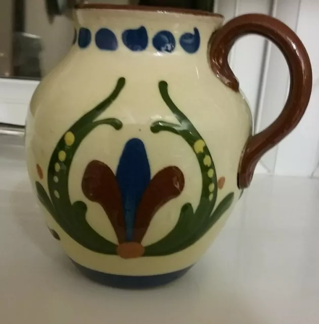 Vintage LONGPARK,  Torquay Pottery Motto WARE Jug