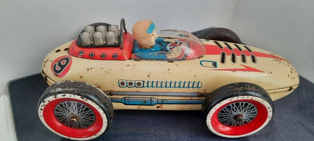 Masudaya - Modern Toys - Japan - Voiture De Course Record Holder- Racer Gem-