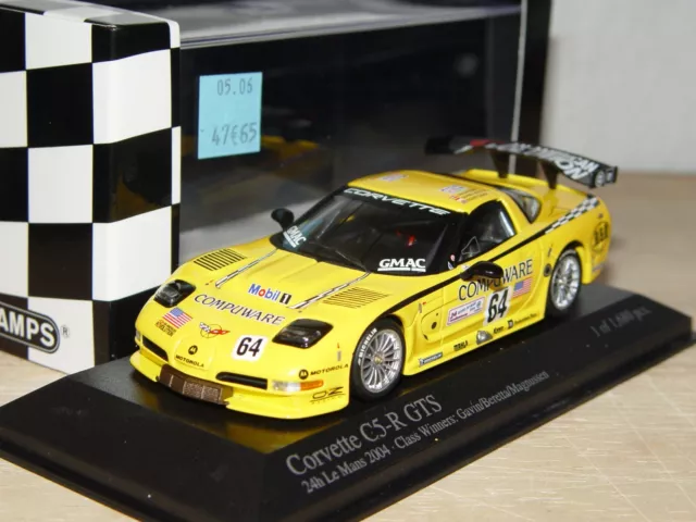 2004 CHEVROLET CORVETTE C5-R GTS #64 - 6th Le Mans, 1st GTS - 1/43th Minichamps