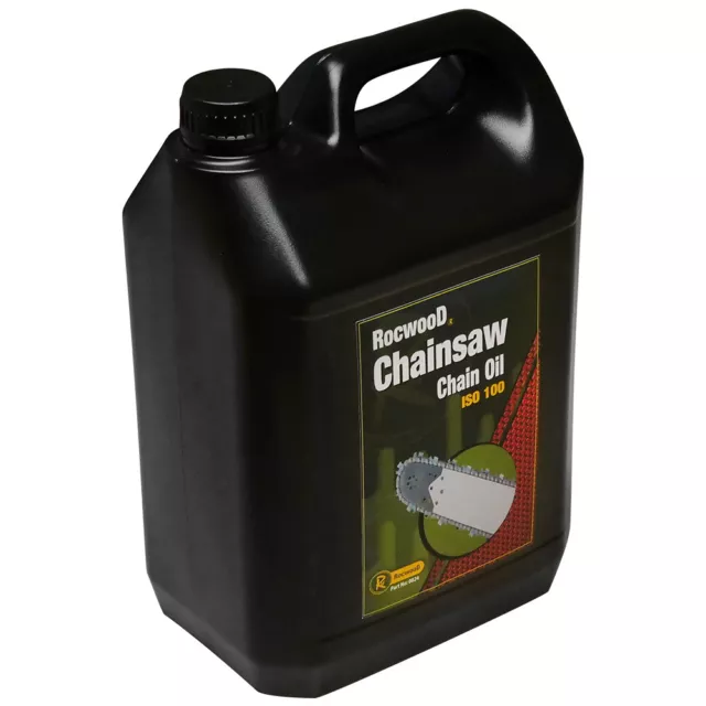 Chainsaw Chain Oil 5 Litres Super Tacky Guide Bar For All Makes Of Saw