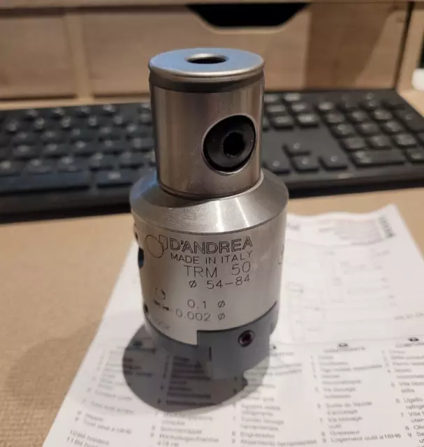 D'andrea Fine Finish Boring Head - Trm 50