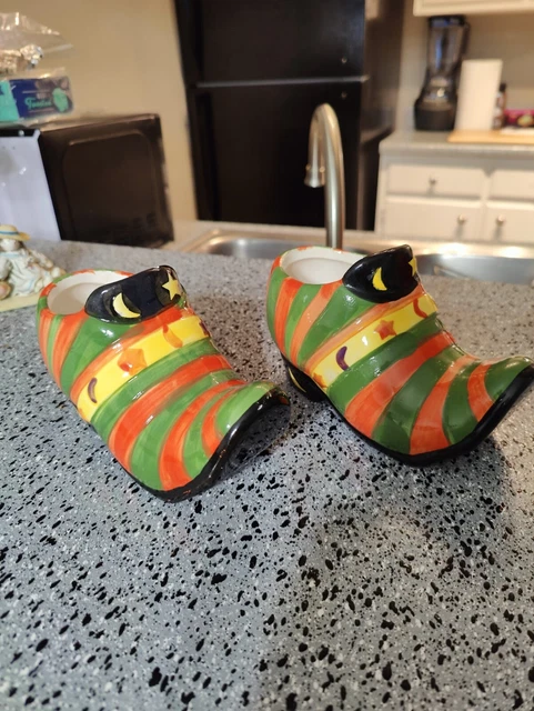 Vintage Ceramic Halloween Planters