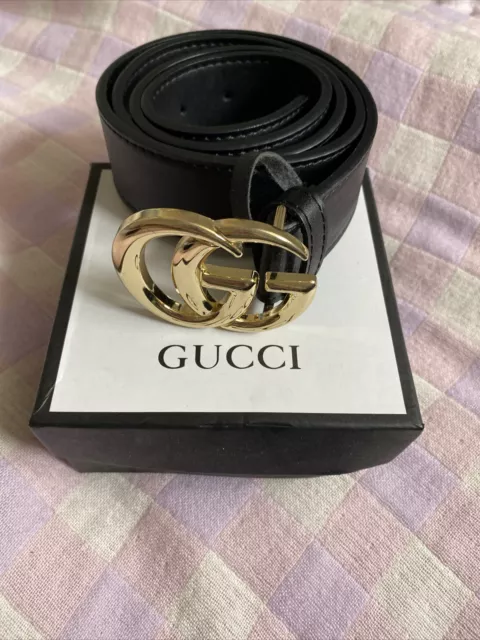 Gucci GG Belt With Box - Size Small