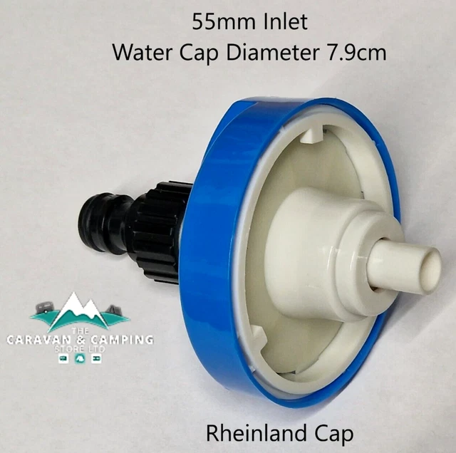 RHEINLAND MOTORHOME WATER Inlet Filler Cap Quick Hose Connector 2406016