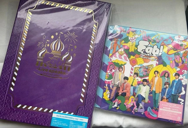 HEY SAY JUMP Fab Live Speaks Blu-ray Limited Edition EUR 92,34