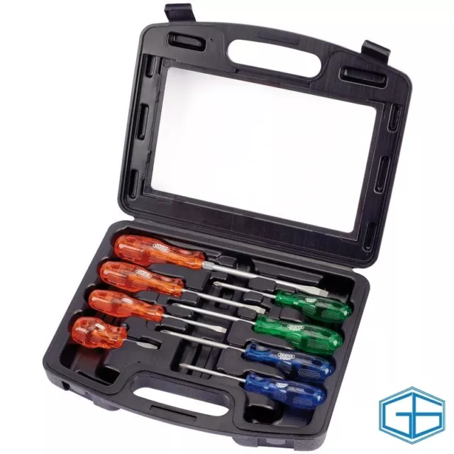 Draper 8 Piece Engineers Screwdriver Set, Stock No: 43940