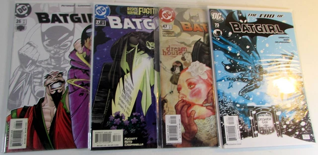 Batgirl Lot of 4 #26,27,47,73 DC Comics (2002) 1st Series 1st Print Comic Books