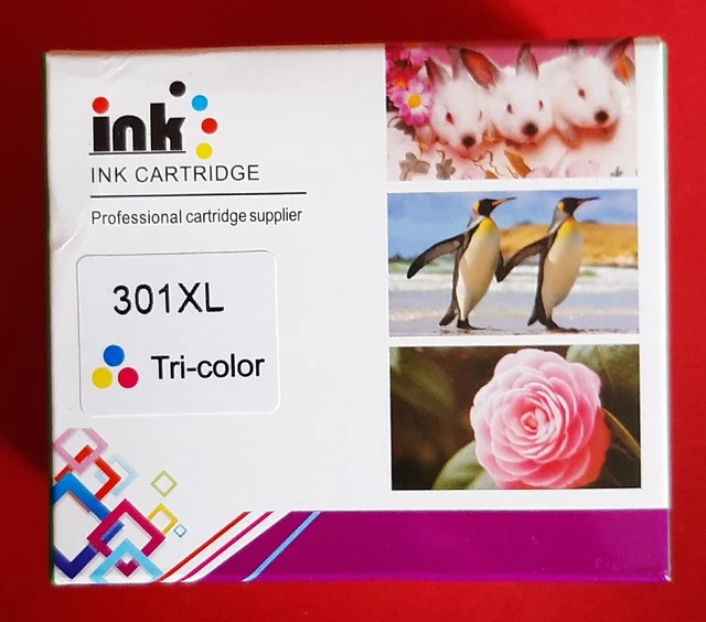CARTUCCIA COMPATIBILE CON HP 301 XL COLORE STAMPANTE DESKJET.  Errato acquisto.